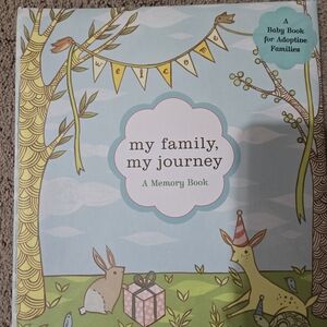 Adoptive Family Memory Book with Animal Illustrations